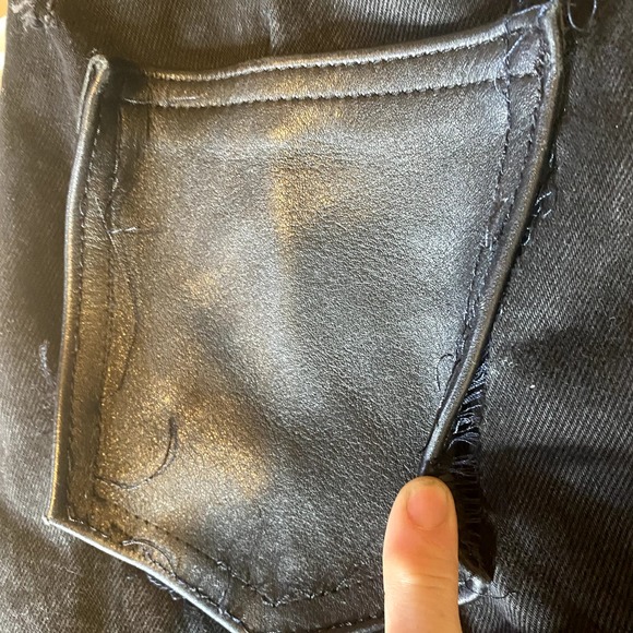 Men's Leather Custom Made Upcycled Rocker Band Outfit - Picture 13 of 15